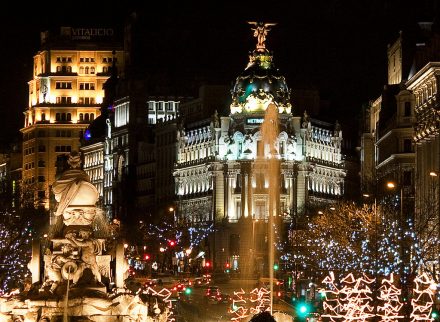 Navidad de lujo en España: Madrid